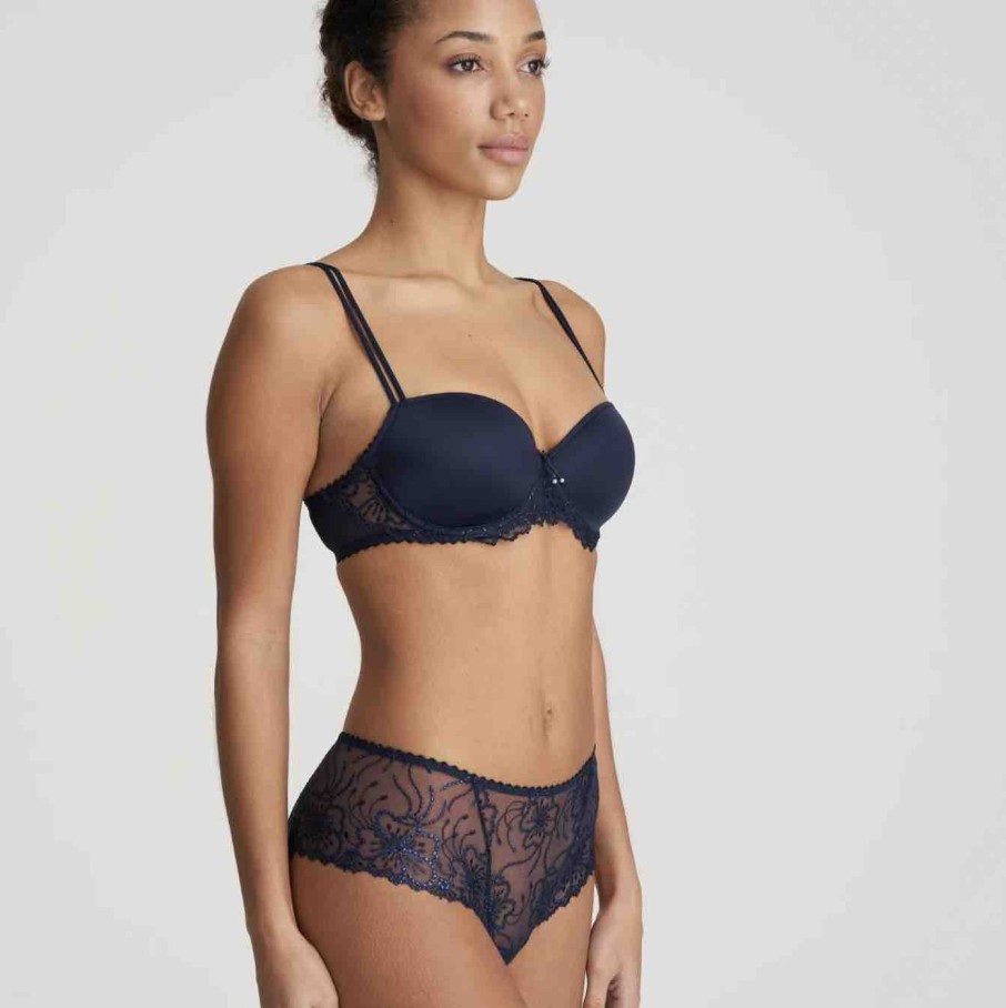 Lingerie Marie Jo Balcony Bras | Jane Velvet Padded Balcony Bra