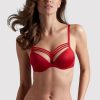 Lingerie Marlies Dekkers Plunge Bras | Dame De Paris Plunge Bra Red