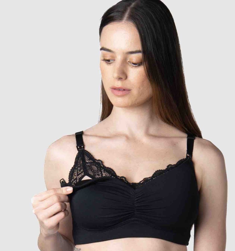 Maternity Hot Milk Wirefree | Serenity Bamboo Multifit Wirefree Nursing Bra