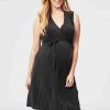 Maternity Cake Maternity Loungewear | Malt Nursing Wrap Dress