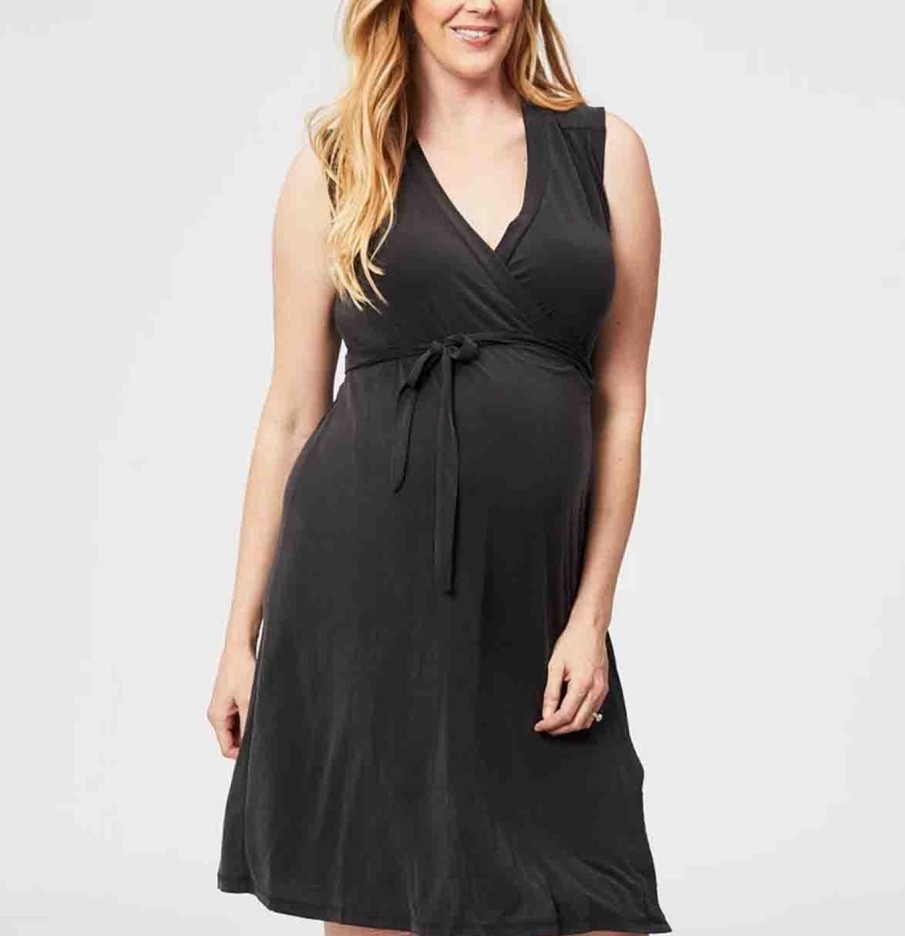 Maternity Cake Maternity Loungewear | Malt Nursing Wrap Dress