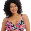 Swim Elomi Swim Plunge Bikinis | Savaneta Plunge Bikini Top