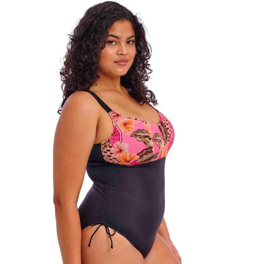 Swim Elomi Swim Wirefree Swimsuits | Cabana Nights Wirefree Swimsuit