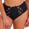 Lingerie Elomi Briefs | Matilda Black Dot Full Brief