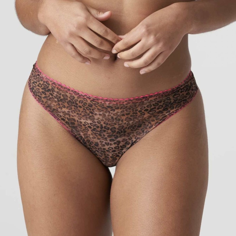 Lingerie Primadonna Twist Thongs | Cafe Plume Thong