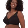 Lingerie Leading Lady Wirefree Bras | Nora Back Smoothing Wirefree Front Close Bra With Lace