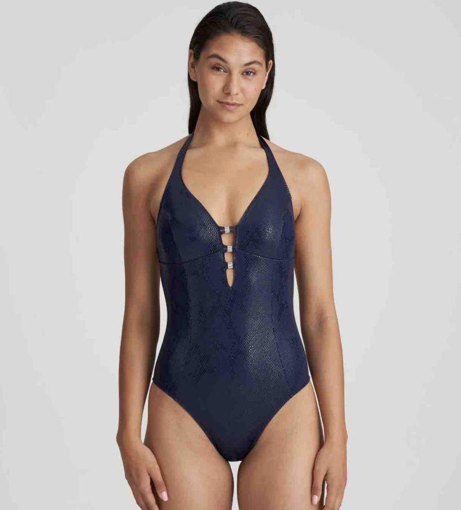 Swim Marie Jo Plunge Swimsuits | San Domino Triangle Padded Swimsuit