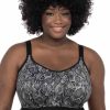 Sports Goddess Low Impact | Goddess Black Snake Soft Cup Sports Bra