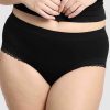 Lingerie Sans Complexe Briefs | Agathe Ribbed Full Coverage Short