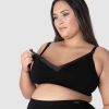 Maternity Hot Milk Wirefree | Caress Bamboo Wirefree Full Cup Nursing Bra