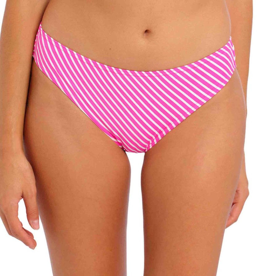 Swim Freya Swim Bikini Briefs | Jewel Cove Stripe High Leg Bikini Brief