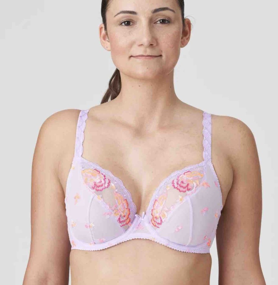 Lingerie PrimaDonna Balcony Bras | Palace Garden Deep Plunge Balcony Bra