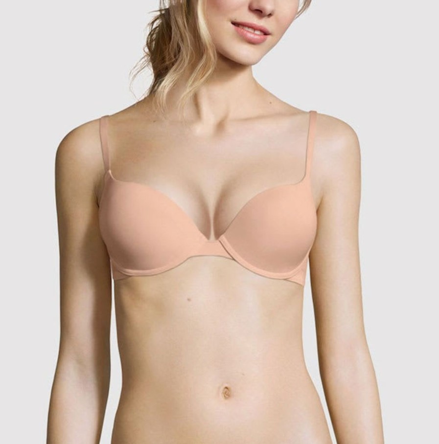 Lingerie Wonderbra Plunge Bras | Ultimate Silhouette Padded T-Shirt Push Up Bra