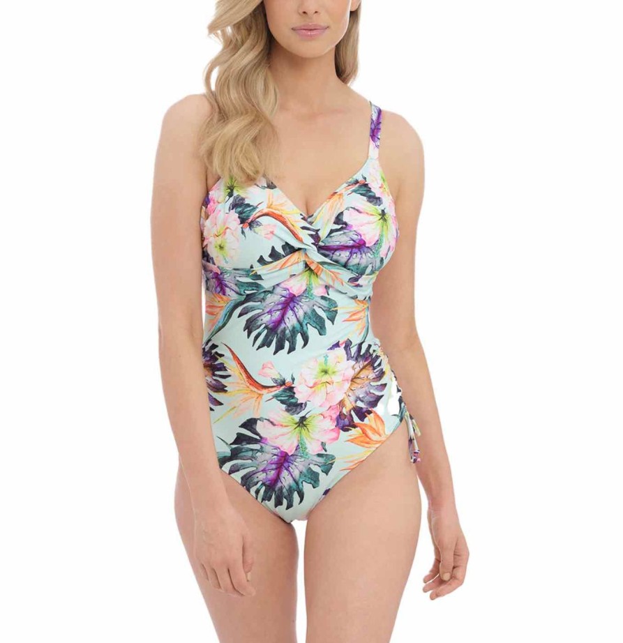 Swim Fantasie Swim Balcony Swimsuits | Paradiso Twist Front Swimsuit With Adjustable Leg