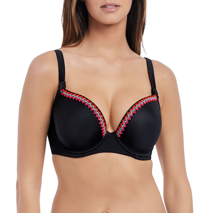 Swim Freya Swim Plunge Bikinis | Mariachi Deco Moulded Bikini Top