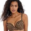 Lingerie Freya Plunge Bras | Wild Side Uw Moulded Plunge T-Shirt Bra