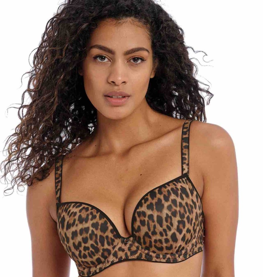 Lingerie Freya Plunge Bras | Wild Side Uw Moulded Plunge T-Shirt Bra