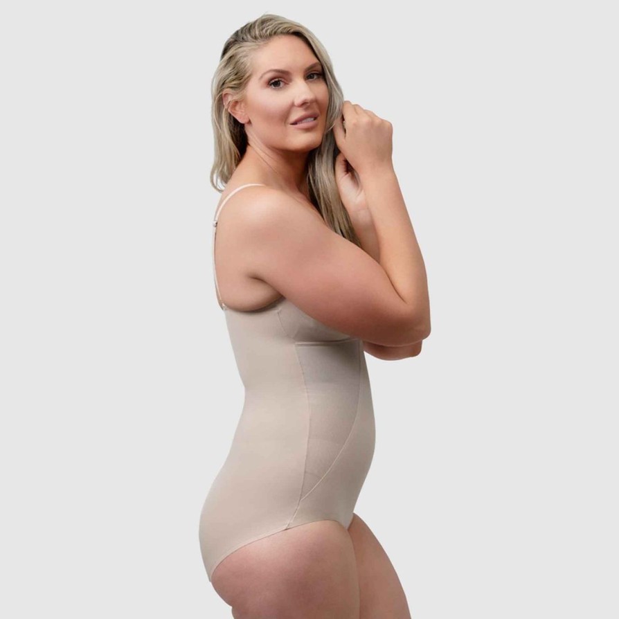 Shape Miraclesuit Bodysuits | Cupid Total Contour Extra Firm Control Shaping Bodysuit