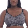 Lingerie Goddess Wirefree Bras | Celeste Soft Cup Bra Gray Leopard