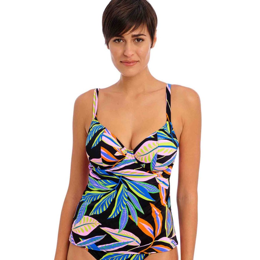 Swim Freya Swim Plunge Tankinis | Desert Disco Plunge Tankini Top