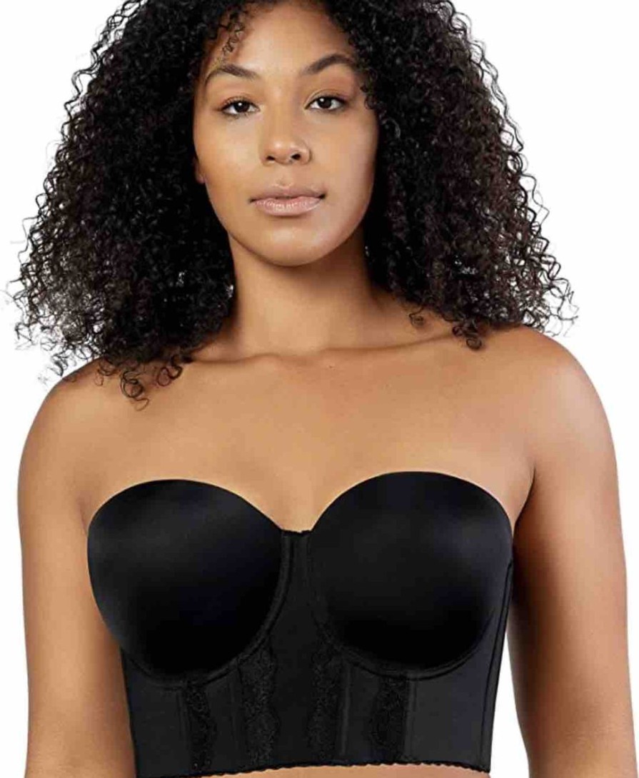 Lingerie Parfait Strapless Bras | Elissa Seamless Padded Longline Strapless Bra