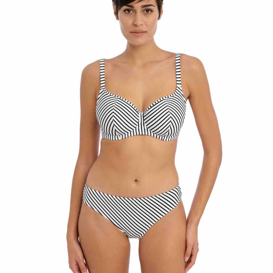 Swim Freya Swim Bikini Briefs | Jewel Cove Stripe Bikini Brief