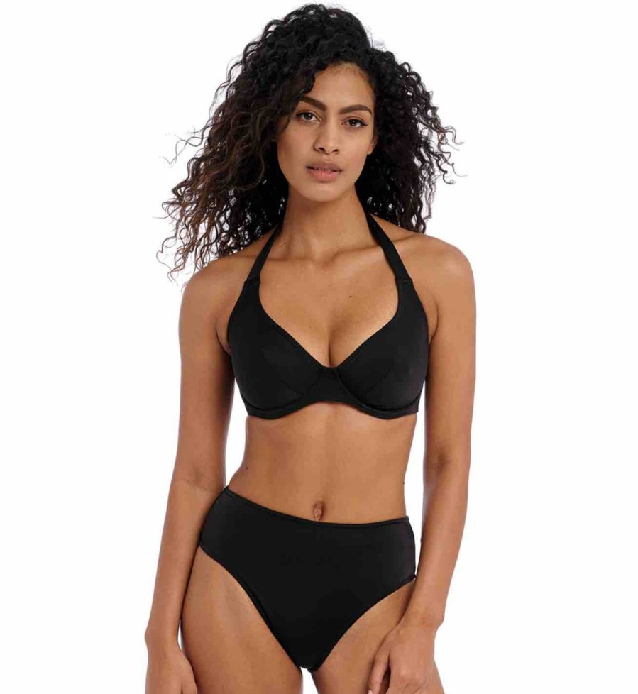 Swim Freya Swim Full Briefs | Jewel Cove Plain High Waist/Leg Brief