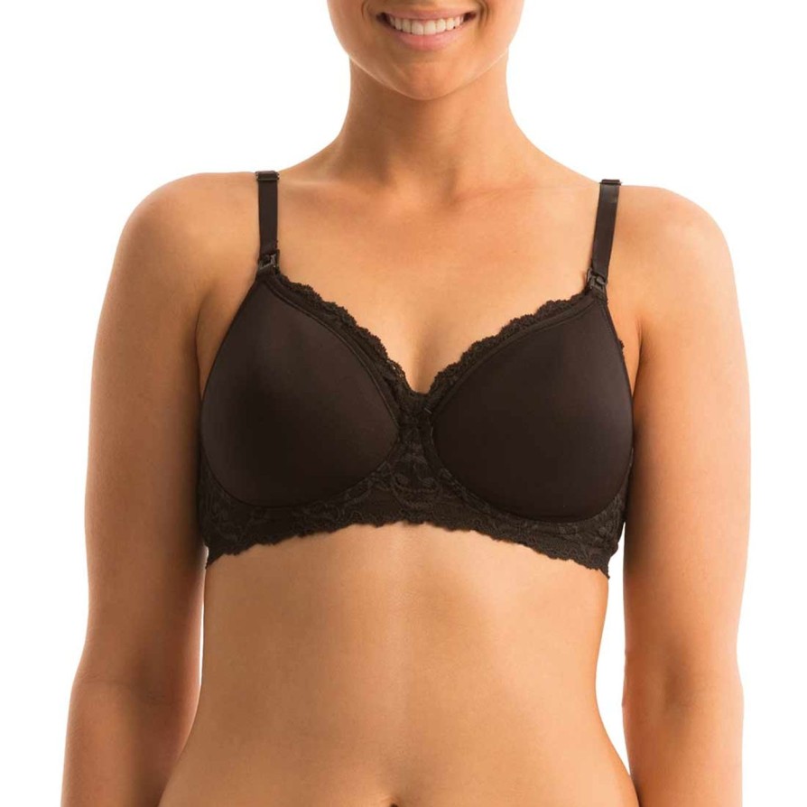 Maternity Triumph International Wirefree | Gorgeous Mama Lace Nursing Bra