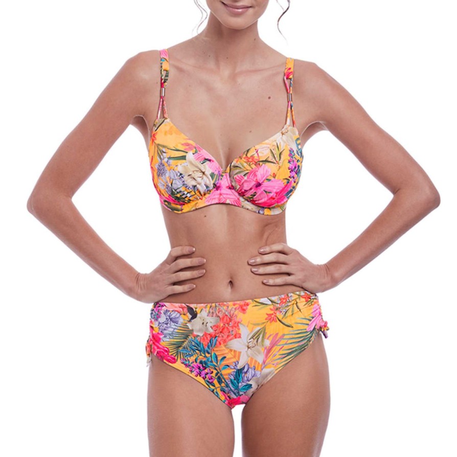 Swim Fantasie Swim Plunge Bikinis | Anguilla Gathered Full Cup Bikini Top