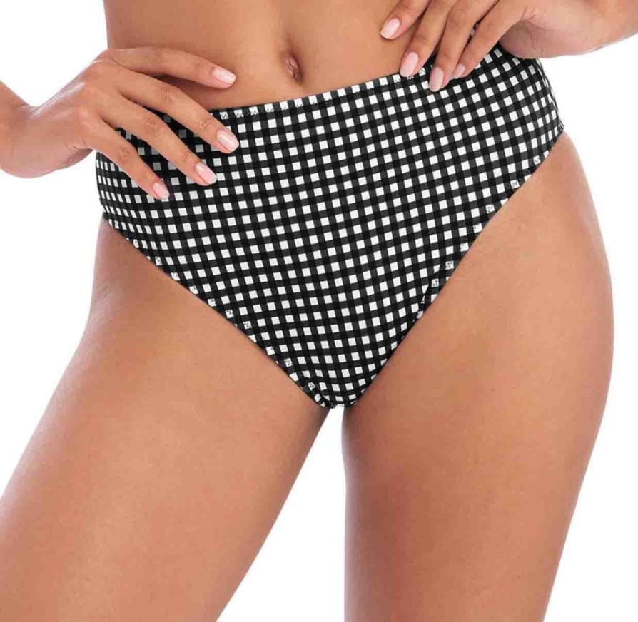 Swim Freya Swim Bikini Briefs | Check In High Waist Bikini Brief