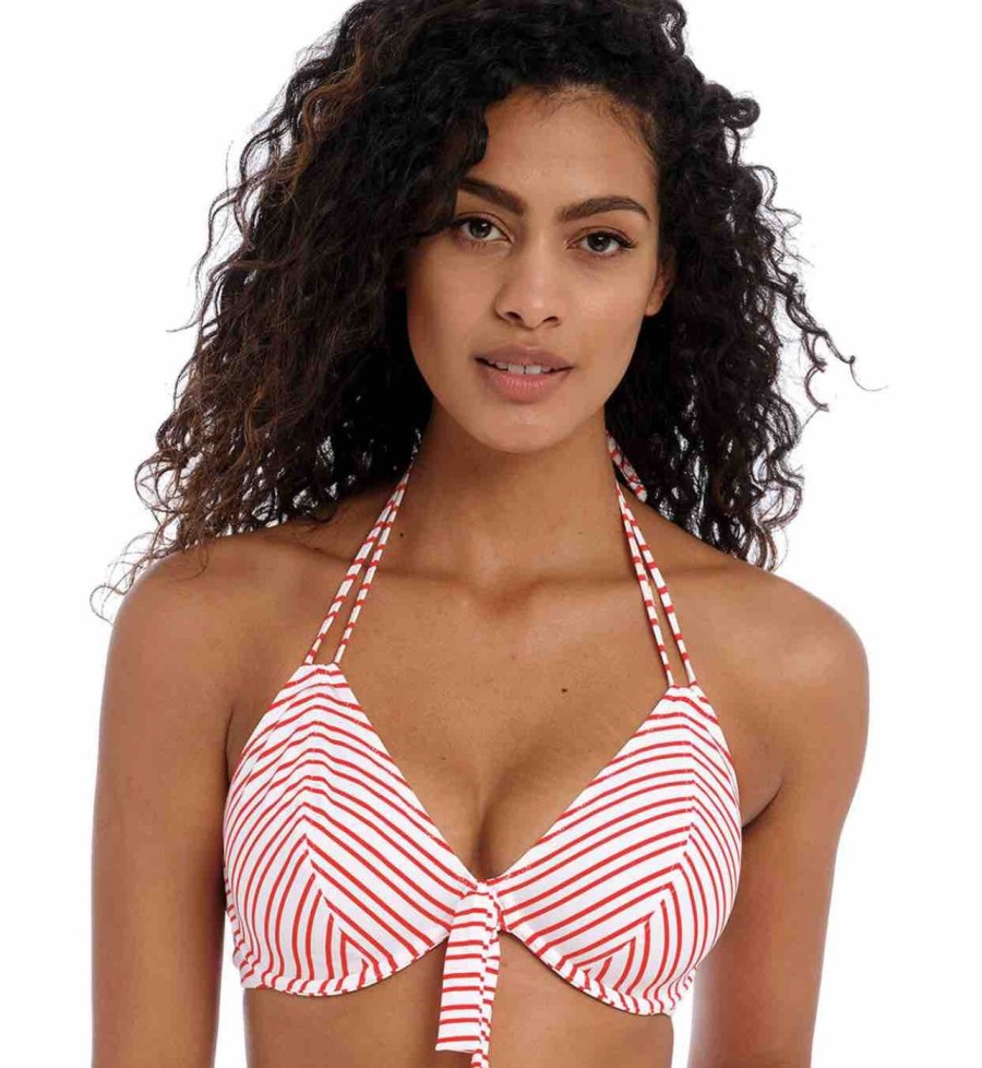 Swim Freya Swim Balcony Bikinis | New Shores Halter Bikini Top