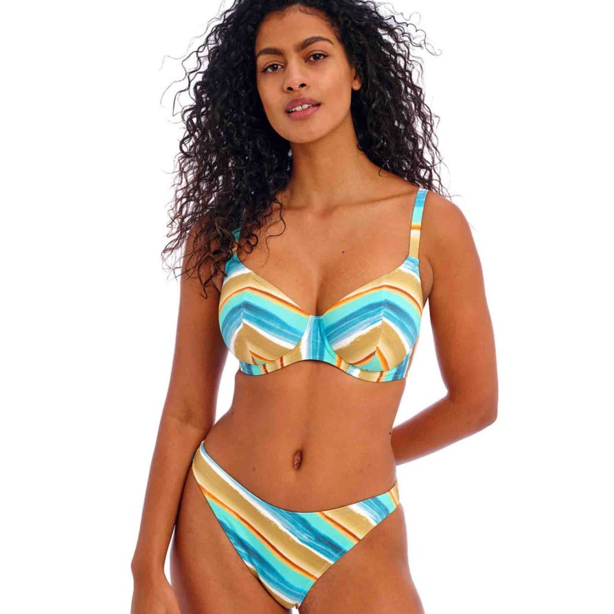 Swim Freya Swim Bikini Briefs | Castaway Island High Leg Bikini Brief