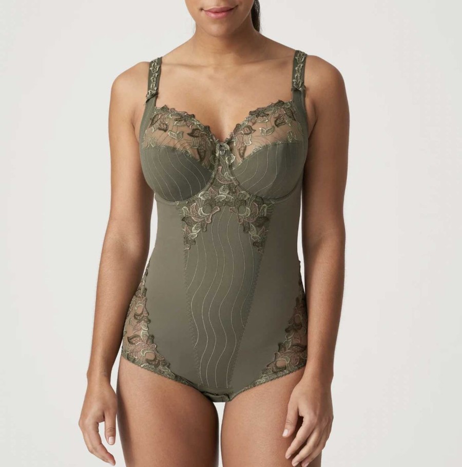 Lingerie PrimaDonna Bodysuits | Deauville Bodysuit Paradise Green