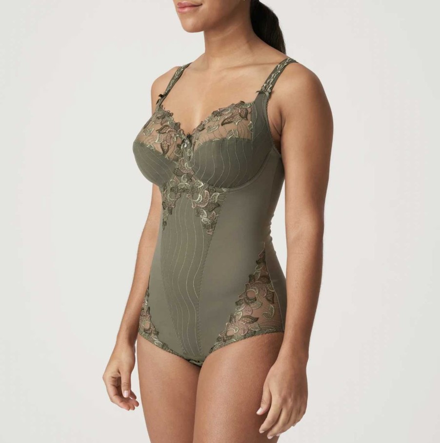 Lingerie PrimaDonna Bodysuits | Deauville Bodysuit Paradise Green