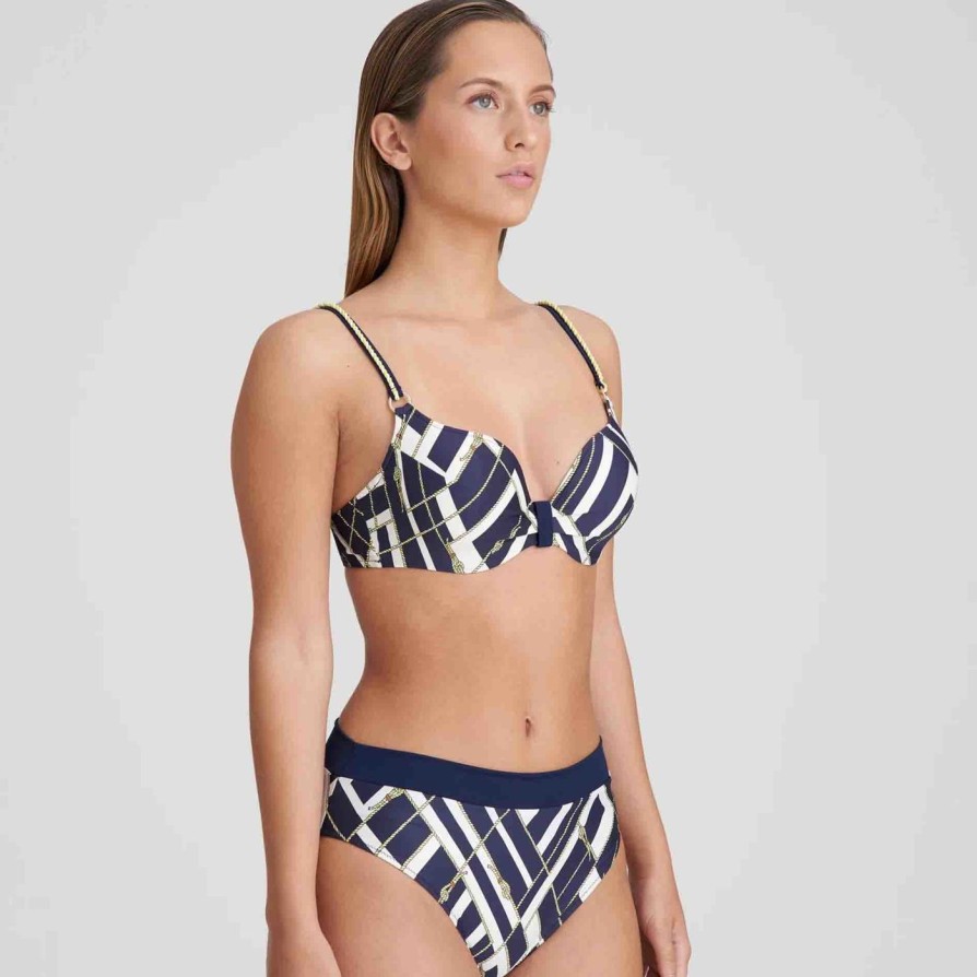 Swim Marie Jo Balcony Bikinis | Saranji Padded Heartshape Bikini Top