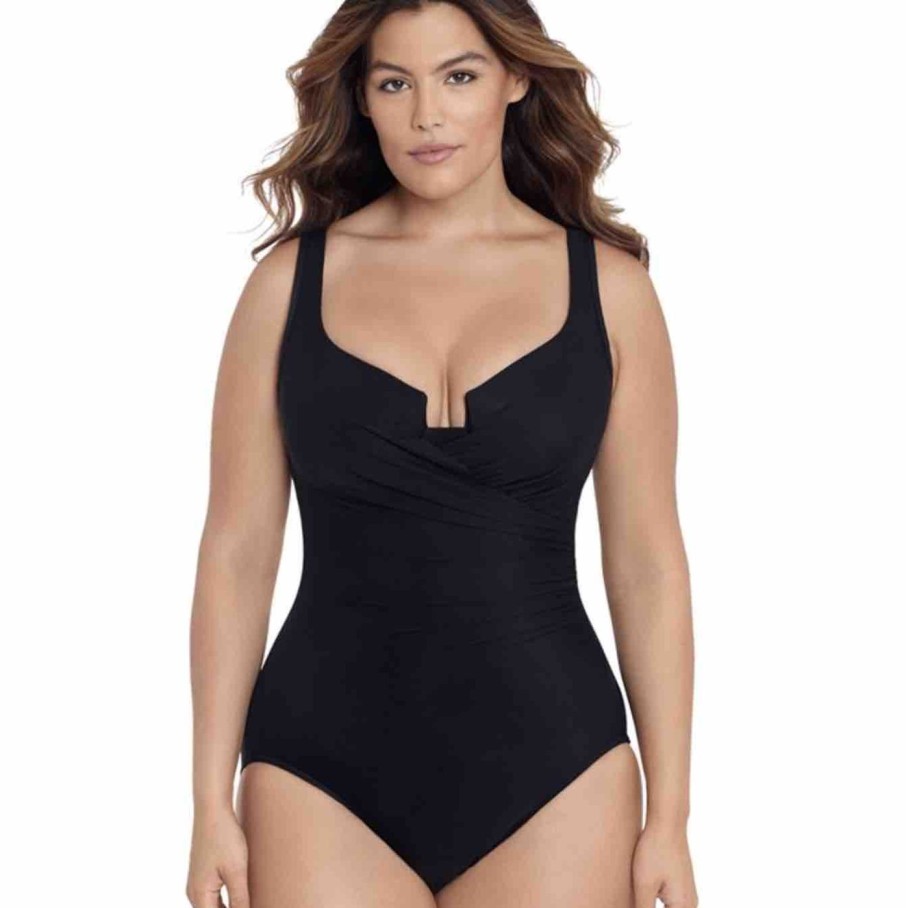 Shape Miraclesuit Bodysuits | Must Have Escape Underwired Shaping Swimsuit Plus