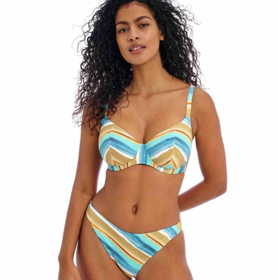 Swim Freya Swim Plunge Bikinis | Castaway Island Uw Plunge Bikini Top