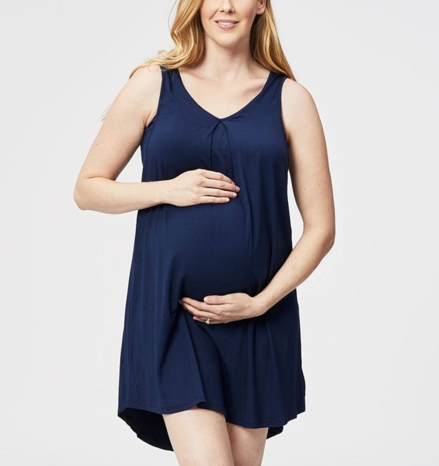 Maternity Cake Maternity Loungewear | Whipped Cream Nursing Dress