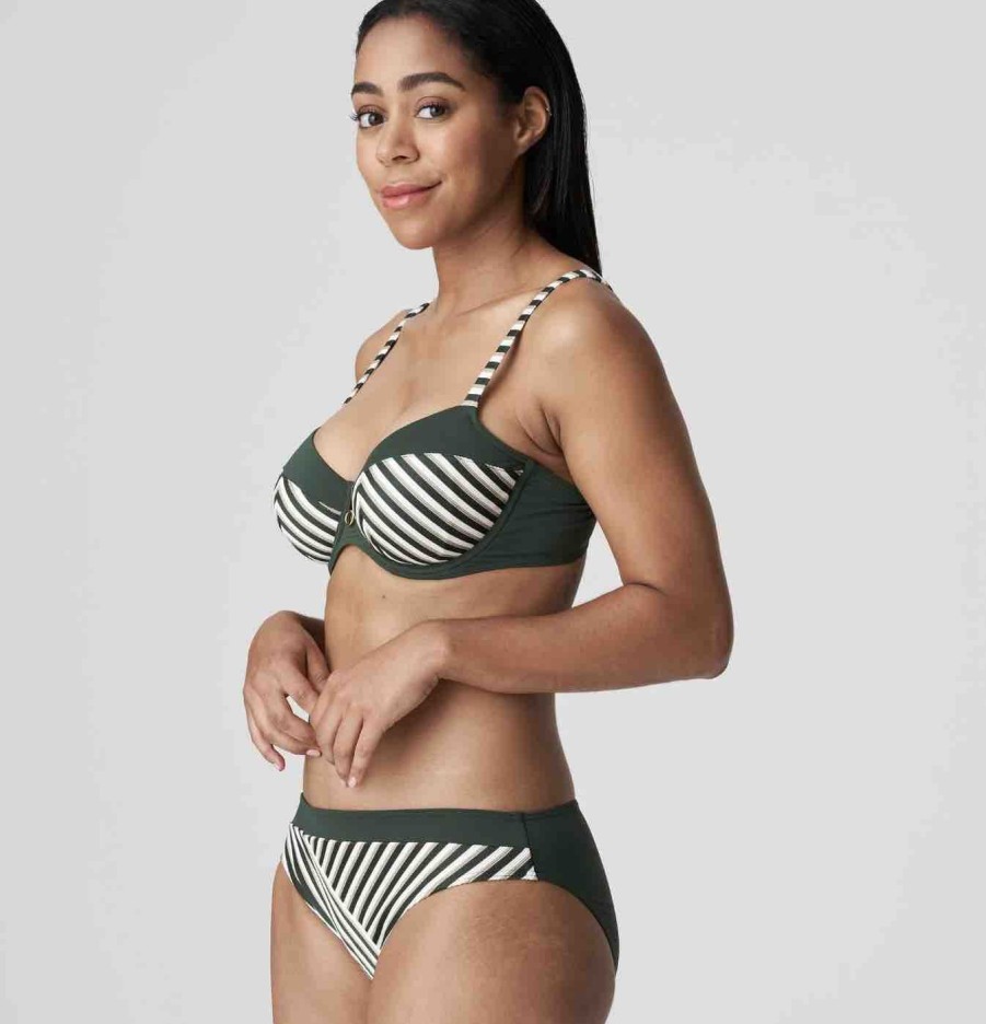 Swim Primadonna Swim Balcony Bikinis | La Concha Full Cup Bikini Top