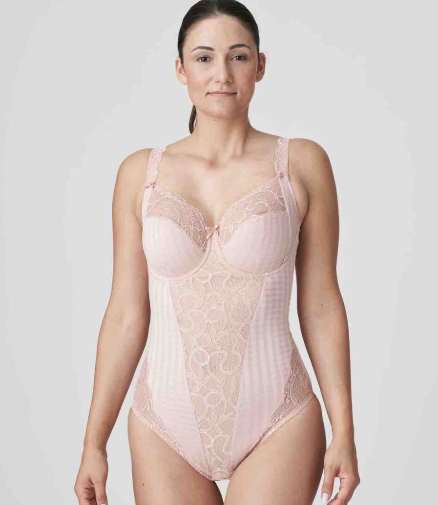 Lingerie PrimaDonna Bodysuits | Madison Bodysuit Powder Rose