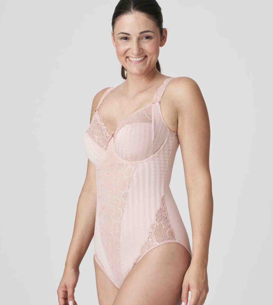 Lingerie PrimaDonna Bodysuits | Madison Bodysuit Powder Rose