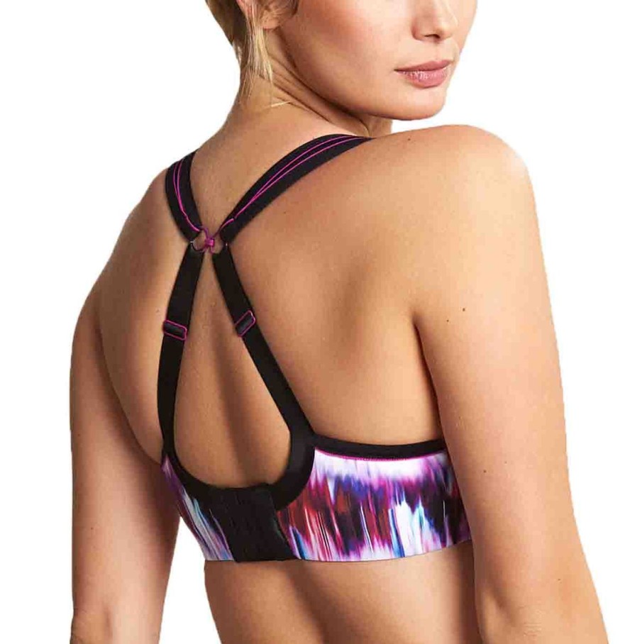 Sports Panache Sports bra High Impact | Panache Wired Sports Bra Digital Stripe