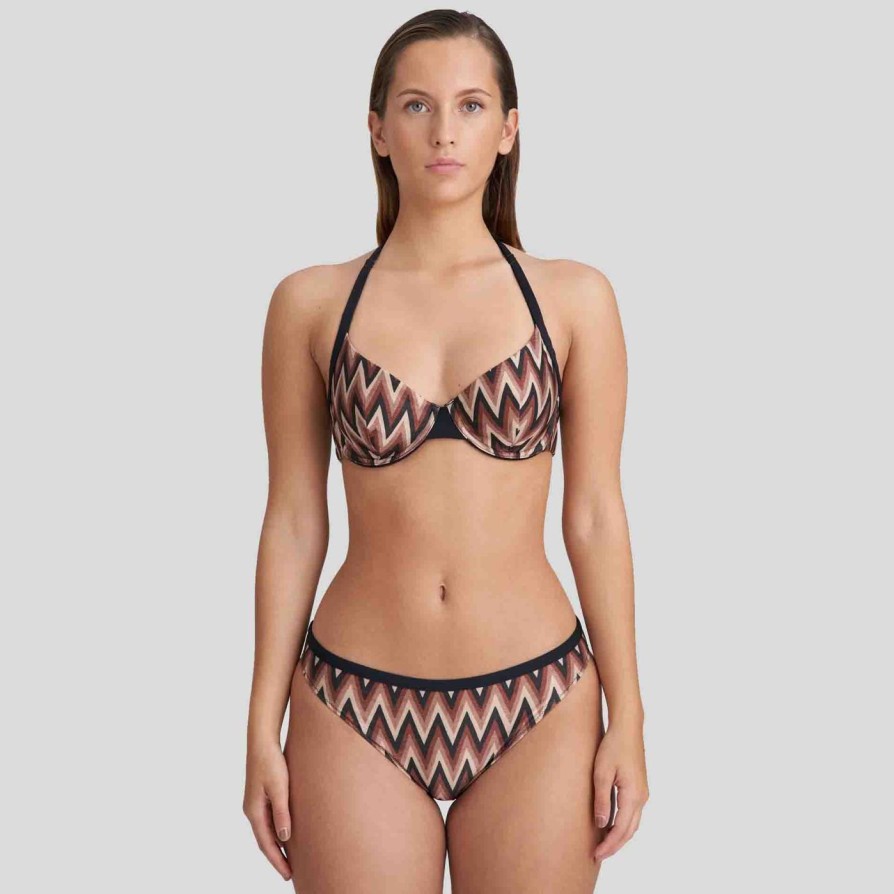 Swim Marie Jo Plunge Bikinis | Su Ana Plunge Bikini Top