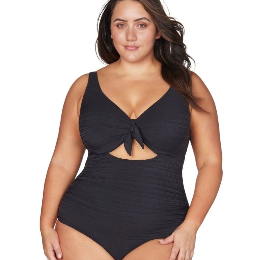 Swim Artesands Plunge Swimsuits | Aria Cezanne D/Dd Cup Underwire Swimsuit