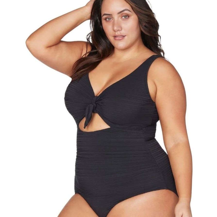 Swim Artesands Plunge Swimsuits | Aria Cezanne D/Dd Cup Underwire Swimsuit