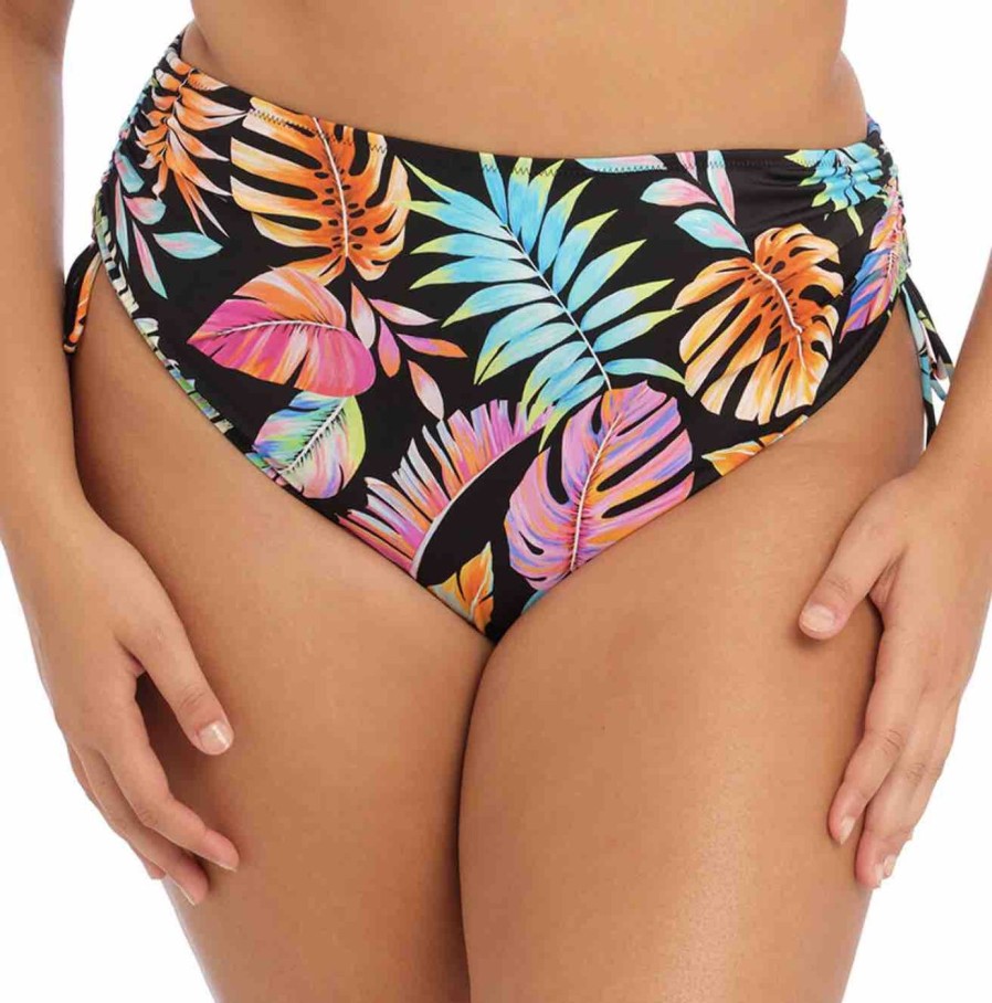 Swim Elomi Swim Bikini Briefs | Tropical Falls Adjustable Bikini Brief