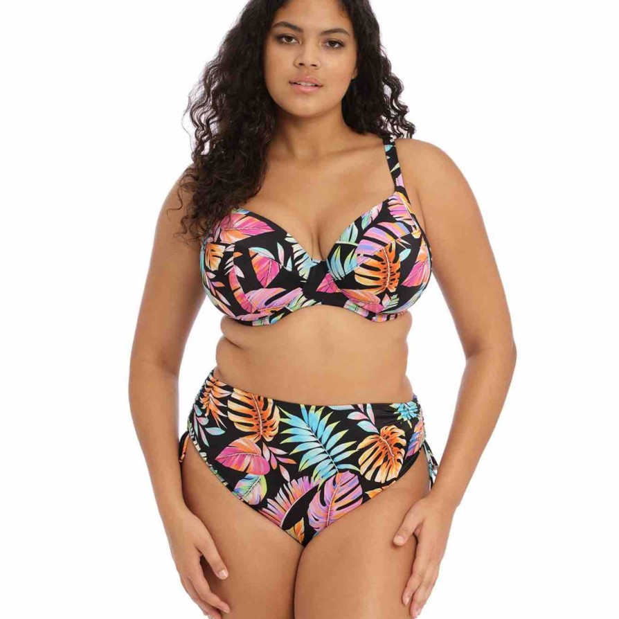 Swim Elomi Swim Bikini Briefs | Tropical Falls Adjustable Bikini Brief