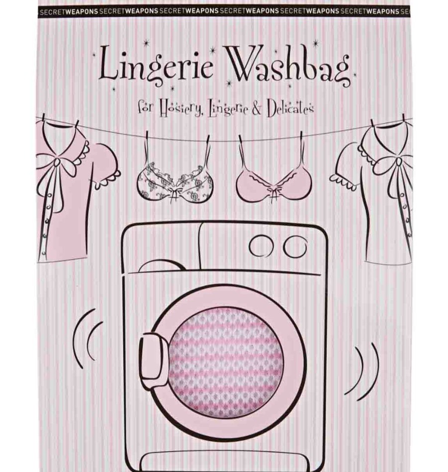 Lingerie Secret Weapons Bra Accessories | Lingerie Wash Bag White