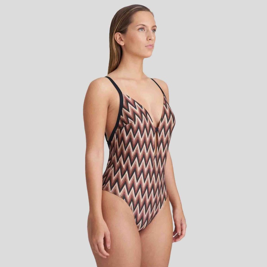 Swim Marie Jo Wirefree Swimsuits | Su Ana Wireless Padded Swimsuit