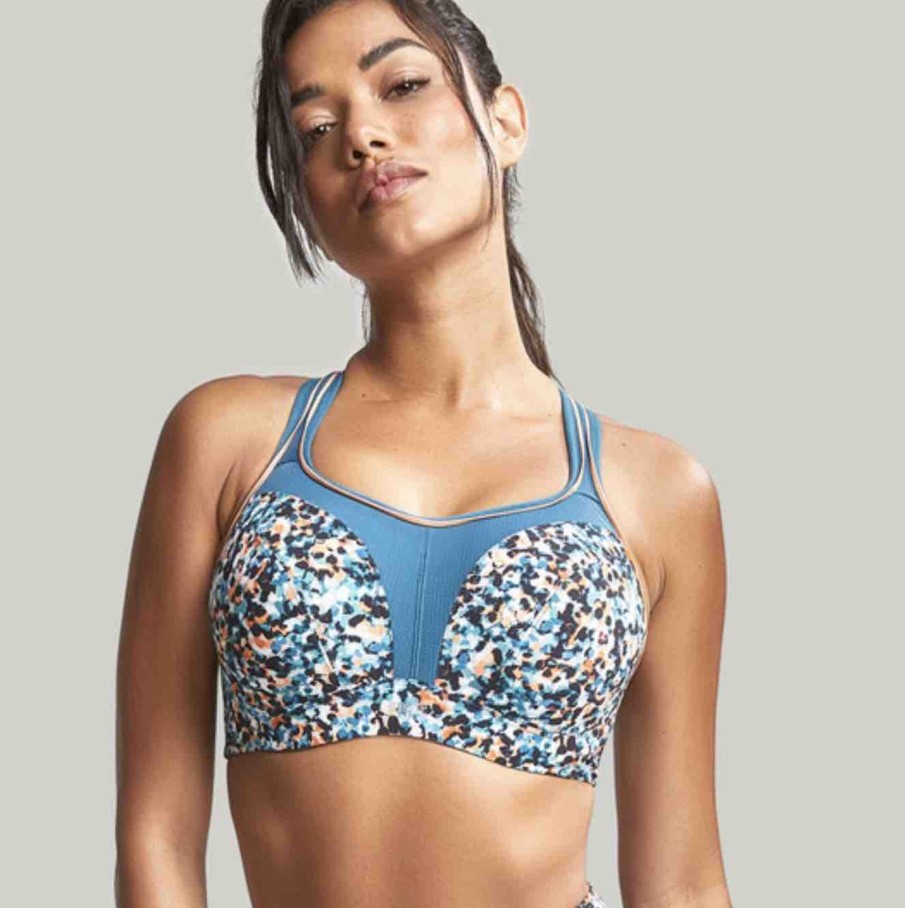 Sports Panache High Impact | Panache Wired Sports Bra Abstract Animal